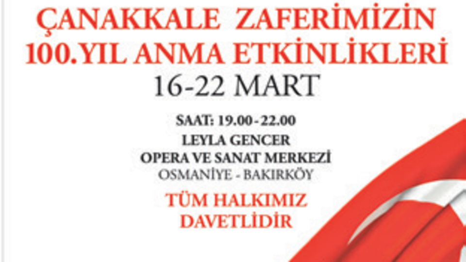 Çanakkale Zaferi kutlaması