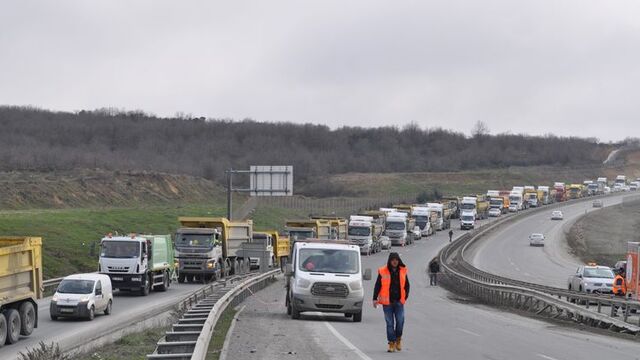 Hafriyat değil kaza kuyruğu