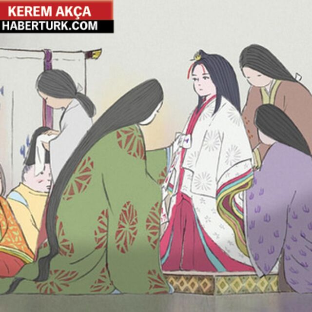 Animasyon parşömeninde sulu boya estetiği