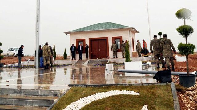 Süleyman Şah Türbesi'nin yapımı tamamlandı