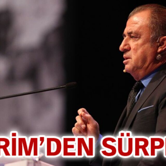 Terim'den sürpriz!