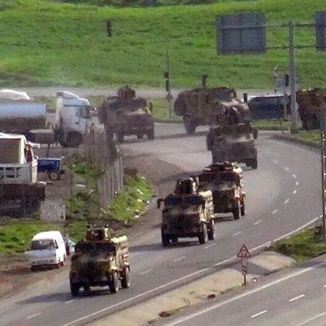 Cizre'de askeri hareketlilik