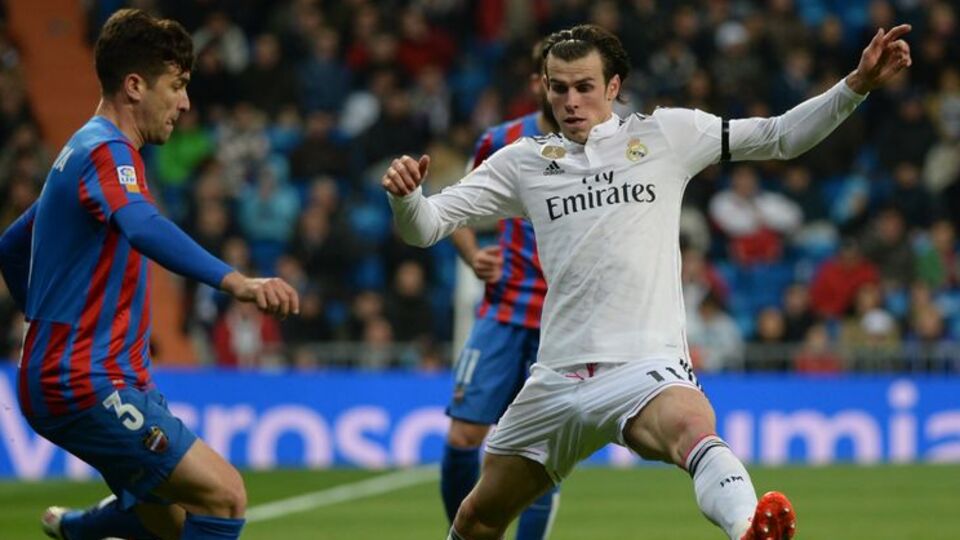 Bernabeu'da 'Bale' yaptı