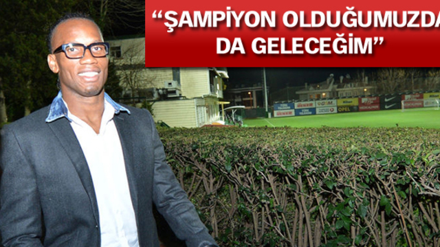 Drogba yeniden Florya'da