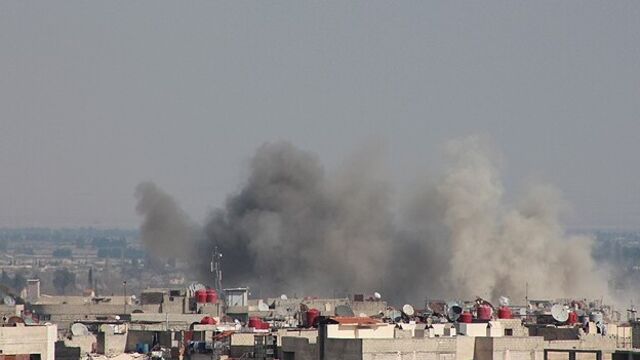 Klor gazlı bomba saldırısı