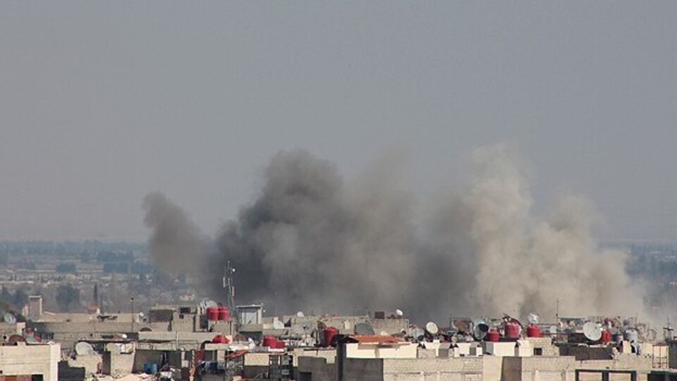 Klor gazlı bomba saldırısı