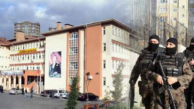 Kız imam hatip lisesinde silahlar konuştu!