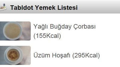 Başbakanlık'ta Çanakkale menüsü