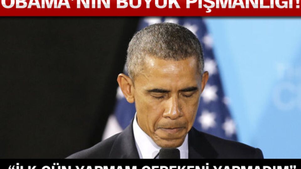 "İlk gün yapmam gerekeni yapmadım"