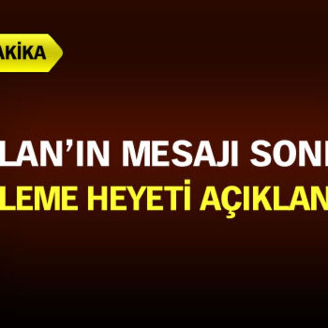 İzleme heyeti haberlerine açıklama