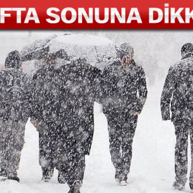 Dikkat! Kar geliyor