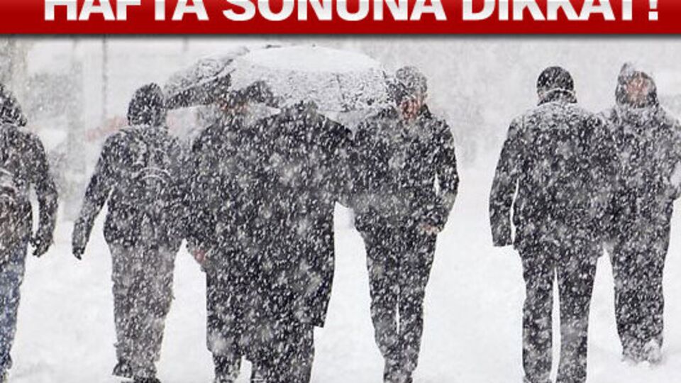 Dikkat! Kar geliyor