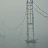 Körfez Köprüsü'nde kablo kaosu!