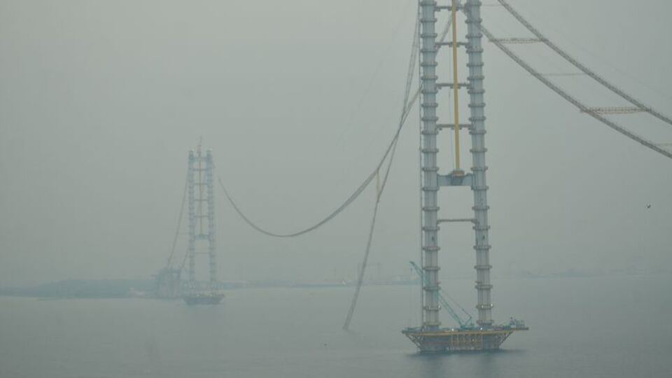 Körfez Köprüsü'nde kablo kaosu!