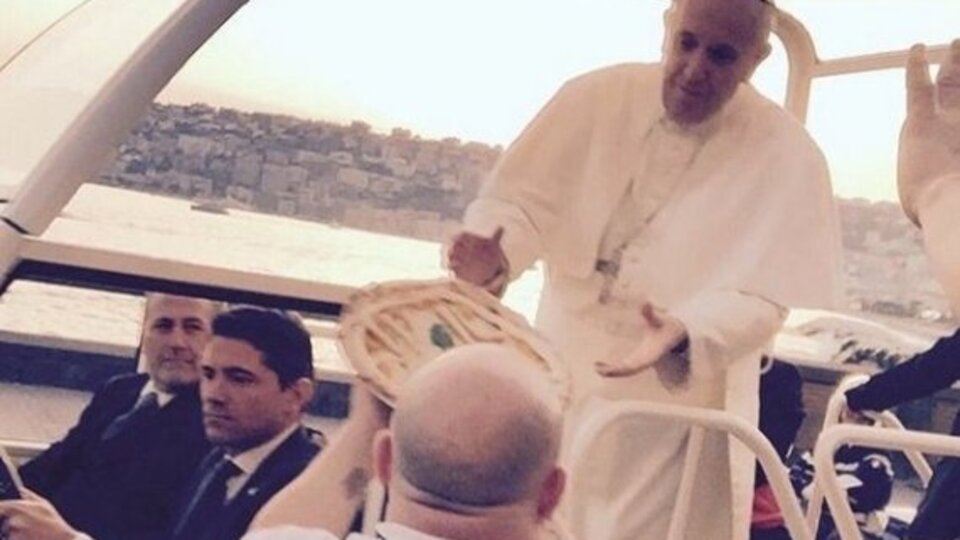 Papa'ya pizza süprizi