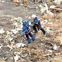 En büyük parçası bir bavul kadar!