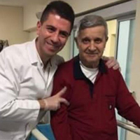 'Babam ayağa kalktı'