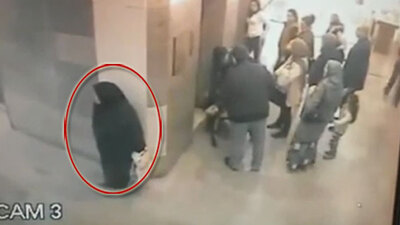 Şişli Etfal'in ortasında tuvaletini yaptı!