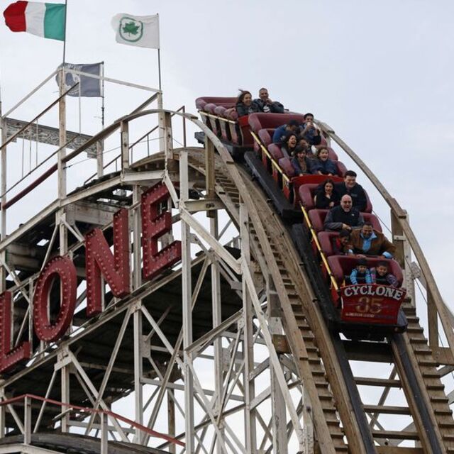 Lunaparkta dehşet anları!