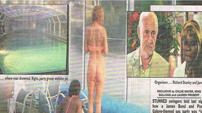 Havuzda cinsel ilişki sonu oldu!