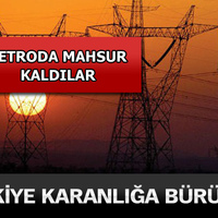 Türkiye'nin dört bir yanında elektrikler kesildi!