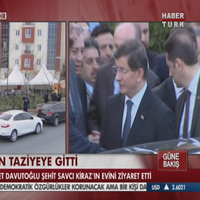 Başbakan şehit savcının evine taziyeye gitti