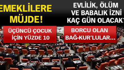 Milyonlarca çalışanı ilgilendiren o tasarı yasalaştı!