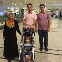 Tahliye edilen 55 Türk İstanbul'a geldi