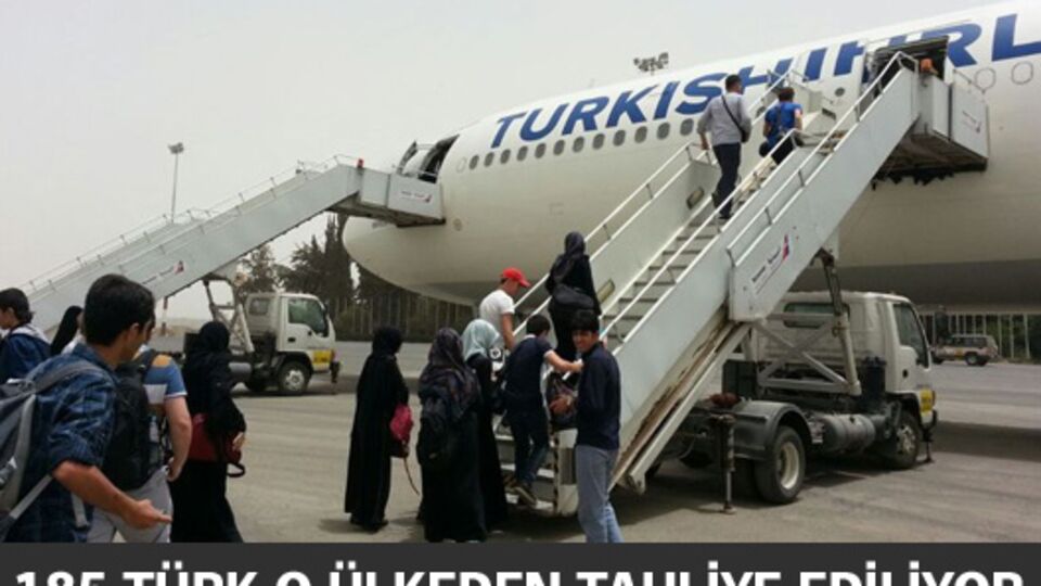 185 Türk, ülkelerine getirildi