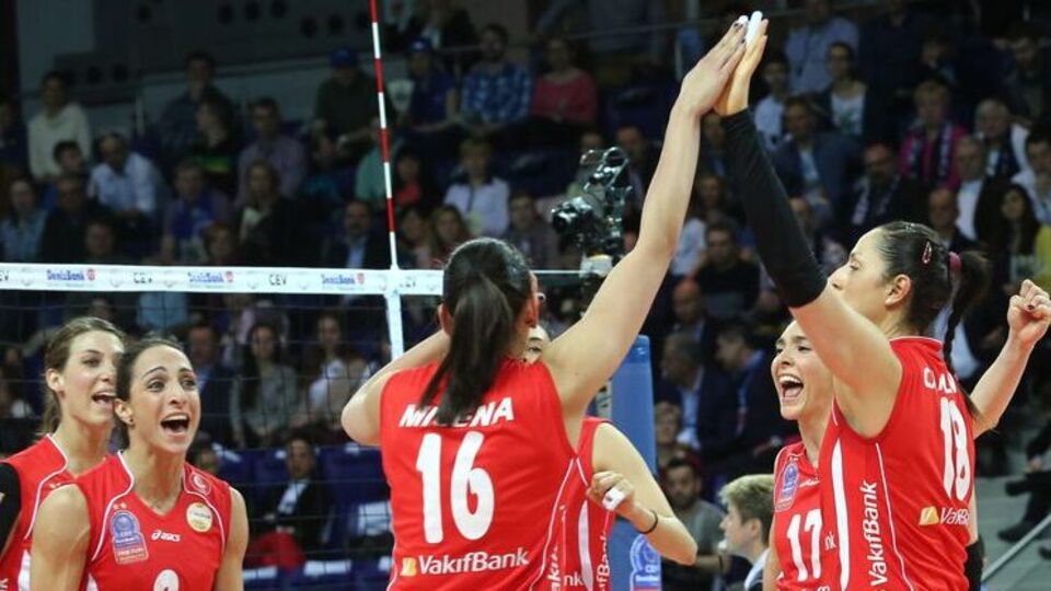 Vakıfbank Avrupa üçüncüsü