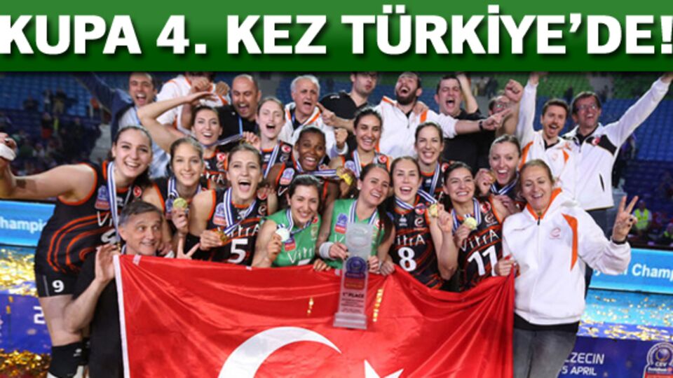 Eczacıbaşı Avrupa şampiyonu!
