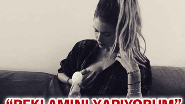 "Reklamını yapıyorum"