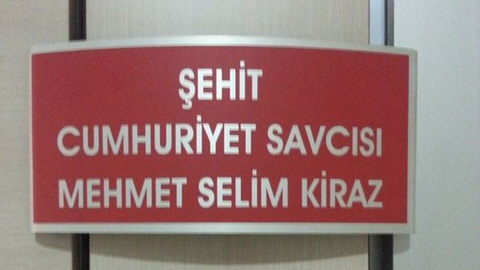 Şehit Savcı Kiraz'ın adı o odaya verildi