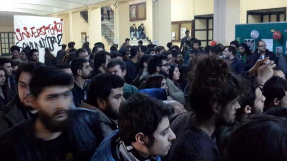 İstanbul Üniversitesi'nde eylem sona erdi!