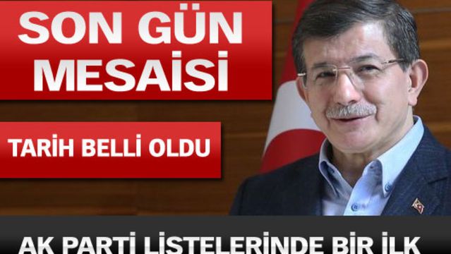 Ak Parti listelerinde bir ilk