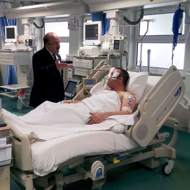 "Ufuk Kıran'ın yüzünde saçma kaldı"
