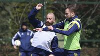 Meireles antrenmanı yarıda bıraktı