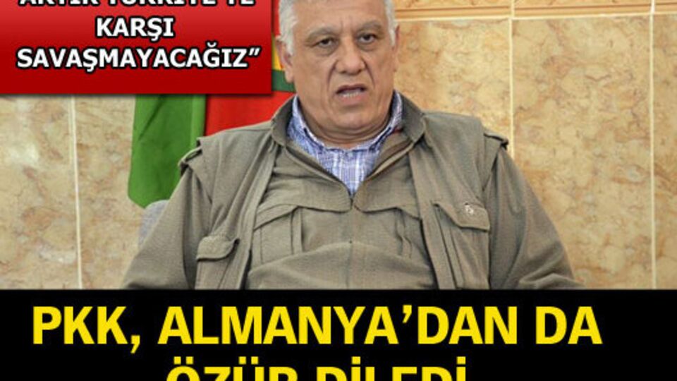 "Artık Türkiye'ye karşı savaşmayacağız"