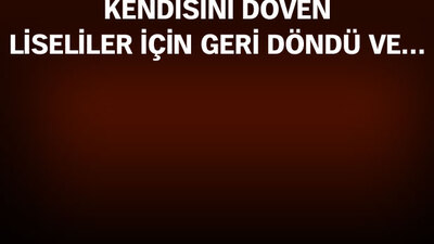 Aksaray'da lisede pompalı dehşet!