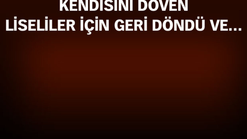 Aksaray'da lisede pompalı dehşet!