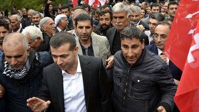 Şanlıurfa'da Sedat Bucak izdihamı!