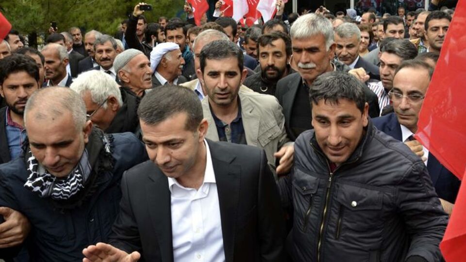 Şanlıurfa'da Sedat Bucak izdihamı!