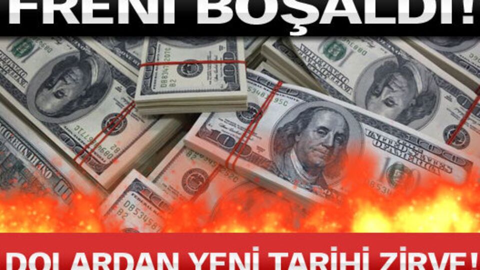Dolardan yeni tarihi zirve!