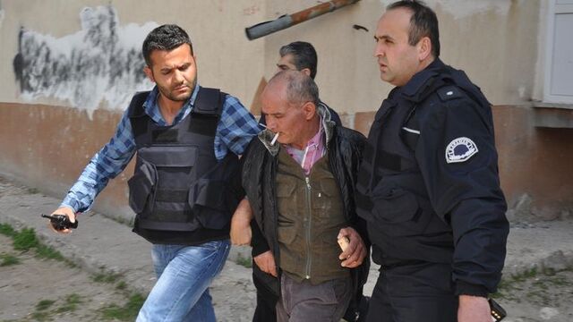 Operasyona gelen polis şaşkına döndü