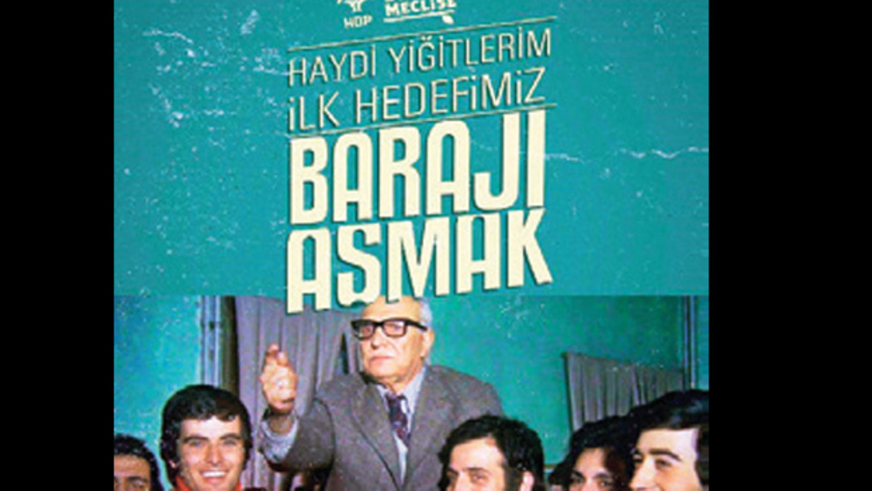 HDP'lilerden Yeşilçamlı seçim caps'leri