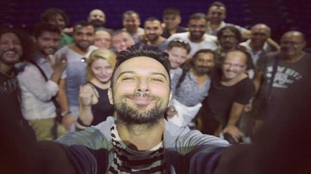 Tarkan'dan 'mega' selfie