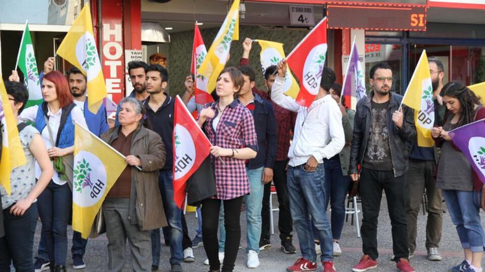 HDP seçim çalışmasında gerginlik