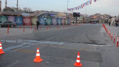 Bugün bu yollar kapalı!