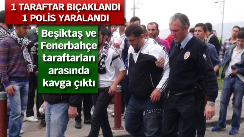 Derbide olaylar çıktı