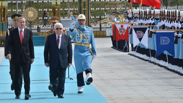 Irak Cumhurbaşkanı Masum Ankara'da